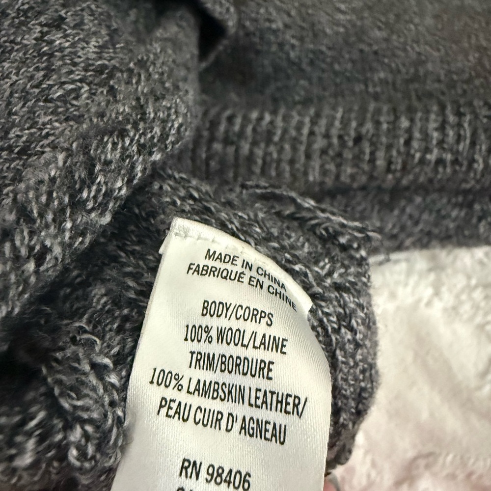 Theory Charcoal Knit Fabric - Picture 3 of 11